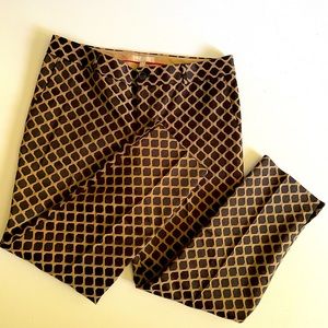 Banana Republic Camden Pants in a Stupendous Statement Mojave & Black!